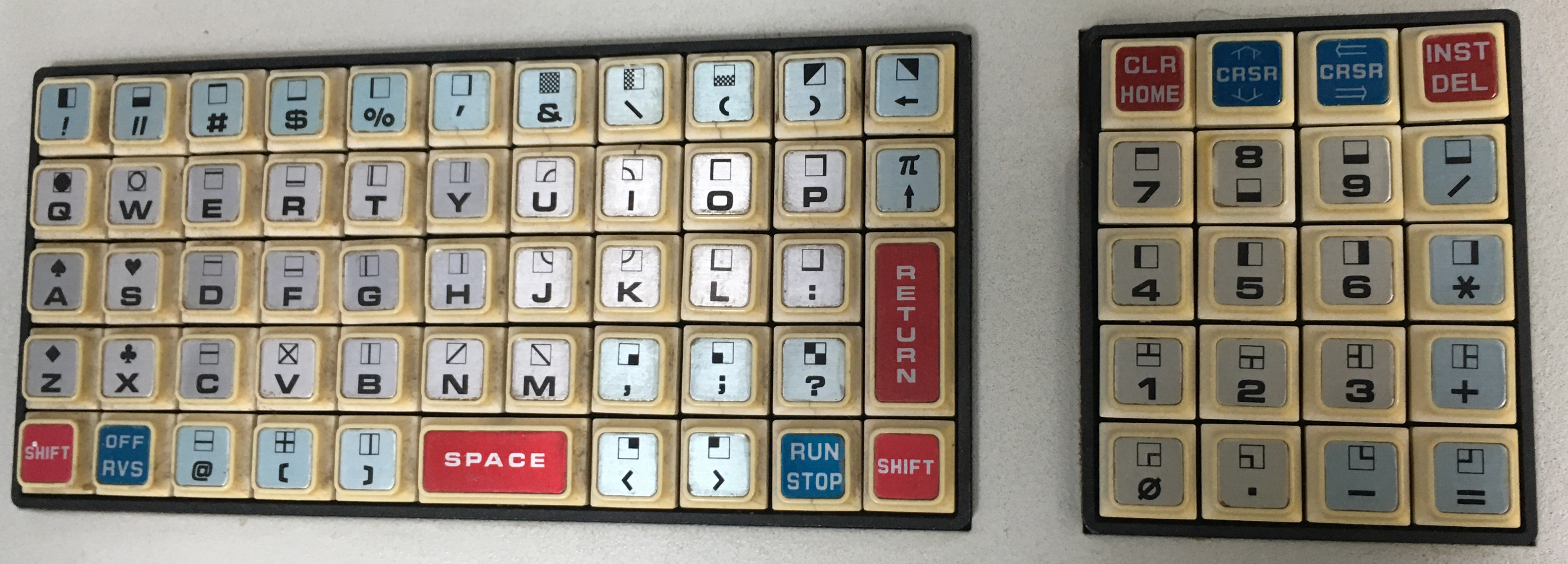 PET 2001 Commodore computer keyboard
