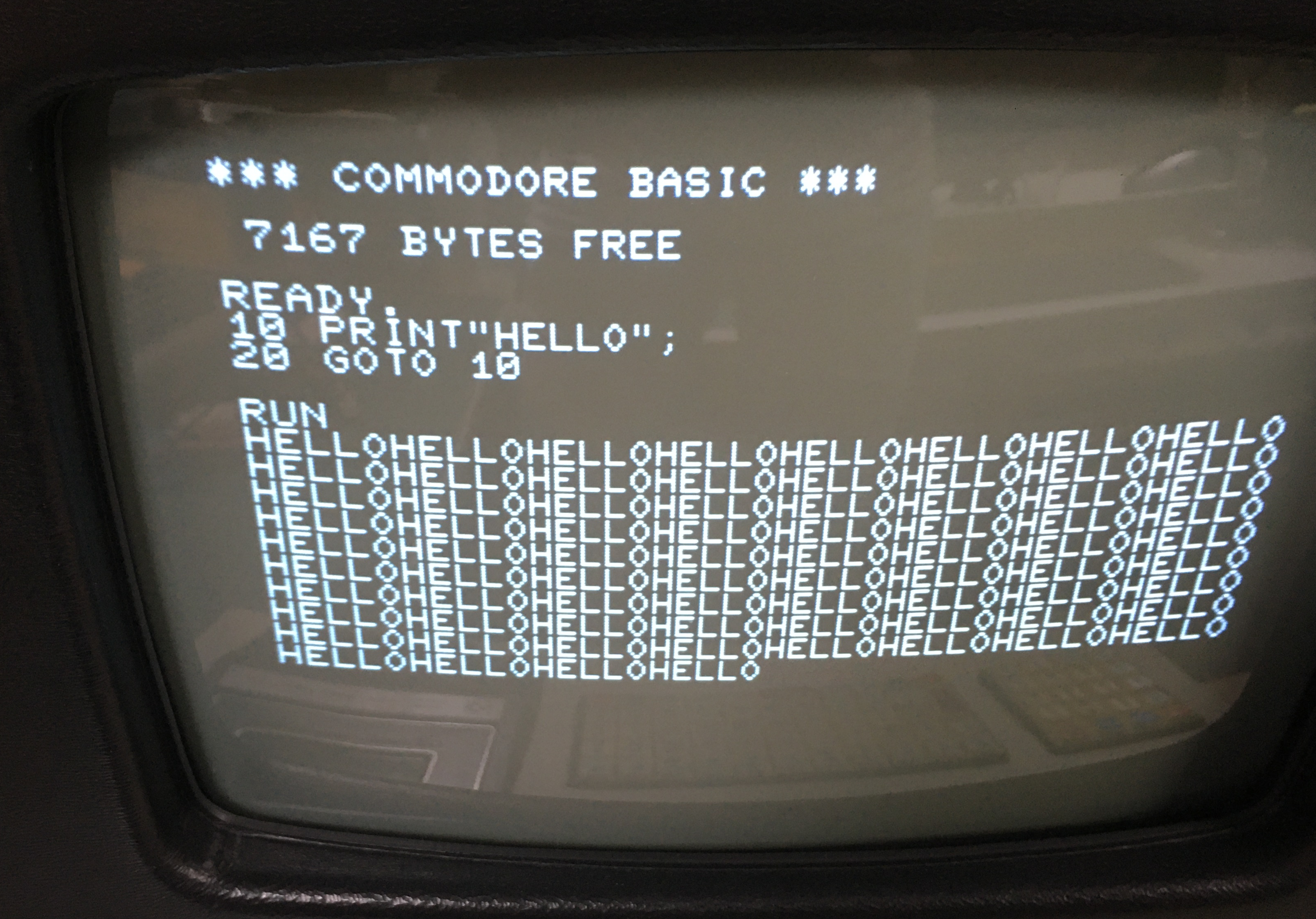 PET 2001 Commodore computer monitor